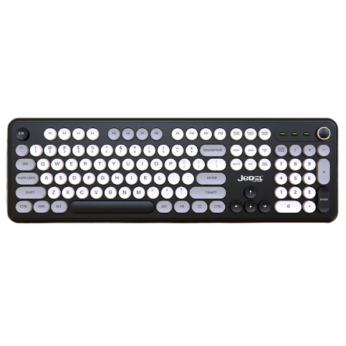 JEDEL WKB104  BLUETOOTH +  KABLOSUZ KLAVYE SİYAH
