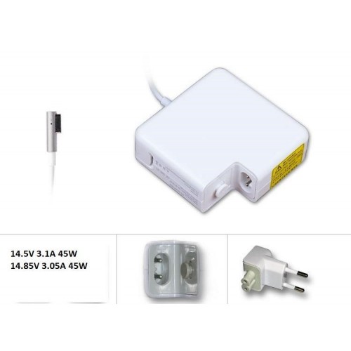 QBA-071 APPLE MACBOOK 14.85V 3.05A 14.5V 3.1A MAGSAFE 1 ADAPTÖR