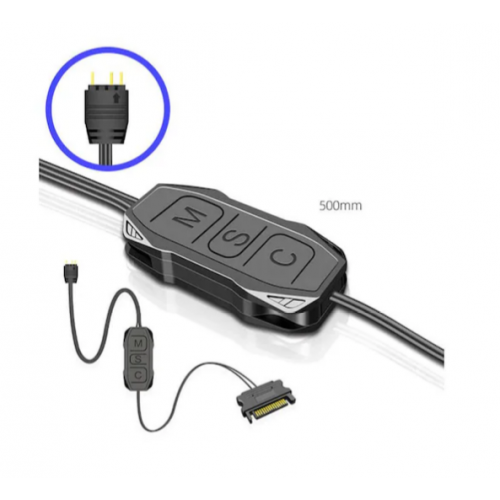 3 Pin Argb Fan Led Kontrolcü 5v A-rgb Fan Denetleyici Sata Güç 3 Pin Argb Fan Led Kontrolcü 5v A-rgb Fan Denetleyici Sata Güç