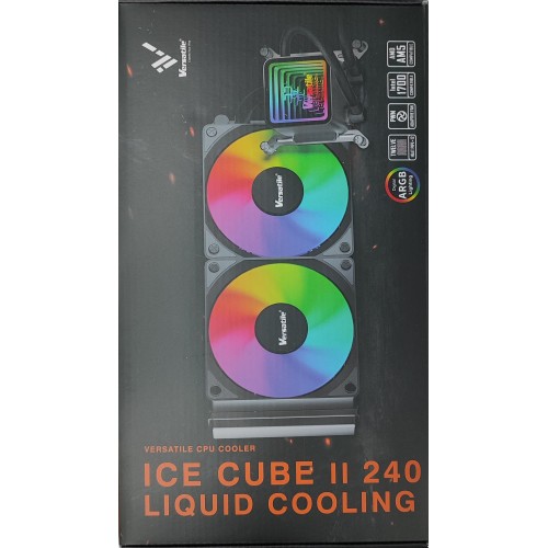 VERSATİLE 240MM SIVI SOĞUTMA BEYAZ ISI GÖSTERGELİ GÖSTERGE ÇALIŞIYO MAXTOR  CTG8 MACUN HEDİYELİ RGB SATA APARATI MEVCUT