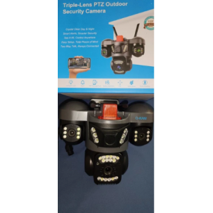 O-KAM 5011 3 Kameralı 9mp Wifi Ptz Kamera Gece Görüşlü Güvenlik Kamerası
