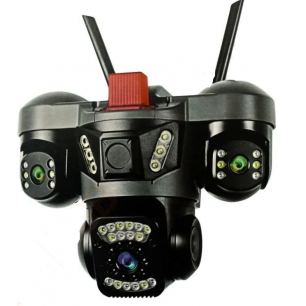 O-KAM 5011 3 Kameralı 9mp Wifi Ptz Kamera Gece Görüşlü Güvenlik Kamerası