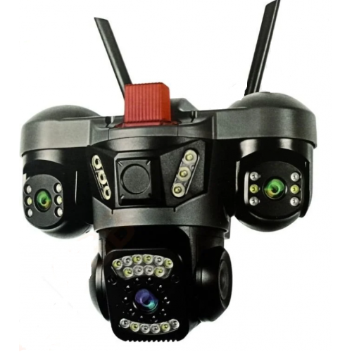 O-KAM 5011 3 Kameralı 9mp Wifi Ptz Kamera Gece Görüşlü Güvenlik Kamerası