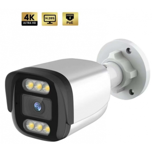 ZR-7074 IP 5MP 6WARMLED 2.8MM COLORVU PLASTİK BULLET CAMERA