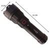 Powerdex Pd-16000 90w 9000 Lümen Profesyonel Zoomlu Güçlü Uzun menzilli Avcı El Feneri (Yeni En Güçlü)
