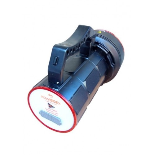Powerdex Pd-7800 40w 4000 Lümen Şarjlı El Feneri Siyah Geceyi Gündüz Yapar