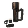 Powerdex PD-9400 Profesyonel El Feneri | 40W – 4000 Lümen – 12.800 Mah – Zoom + Arkada LED – Metal Gövde