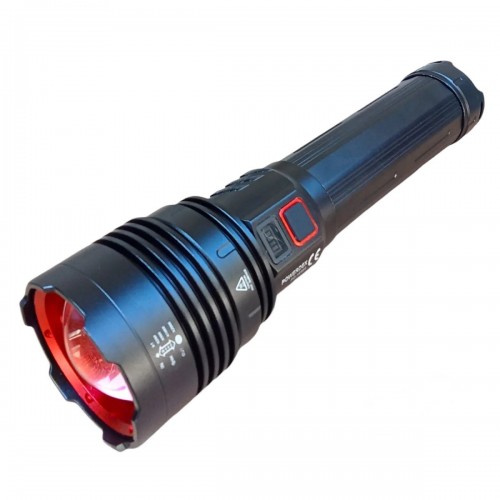 Powerdex  Pd-12500 50 Watt 5000 Lümen Profesyonel Büyük Avcı El Feneri Siyah