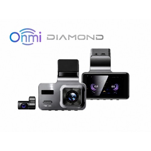 onmi X10 Araç Kamerası Ön ve Arka 2K+1K 2 Kamera
