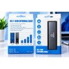 QPART NVMe USB 3.1 Metal Harici Disk Kutusu (3.0 / 2.0 Uyumlu