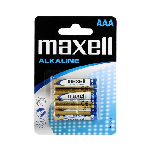 Maxell AAA İnce Kalem Pil 4LÜ PAKET  JAPON MALI KALİTELİ