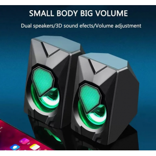 JEDEL S502 RGB Stereo Speaker