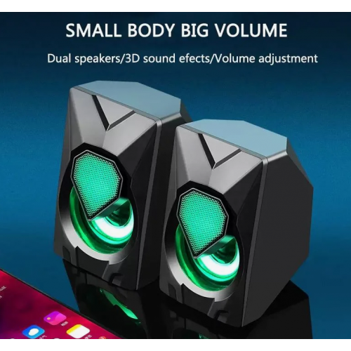 JEDEL S502 RGB Stereo Speaker