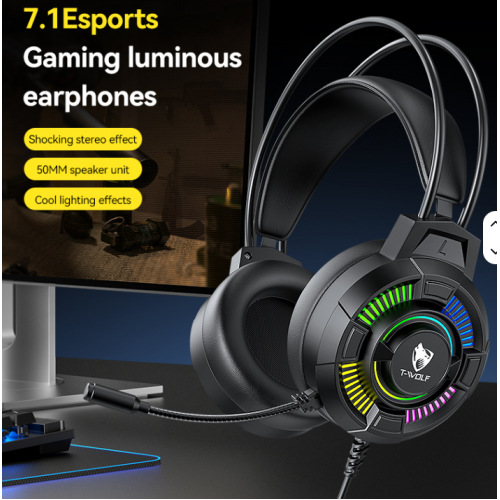 T-WOLF H140 USB 7,1 GAMİNG KULAKLIK