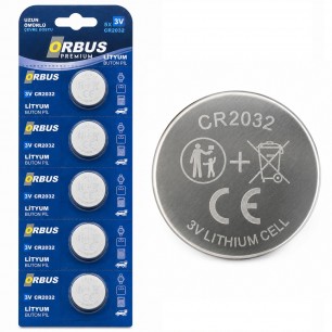 CR-2032 BİOS PİLİ 5Lİ PAKET HALİNDE