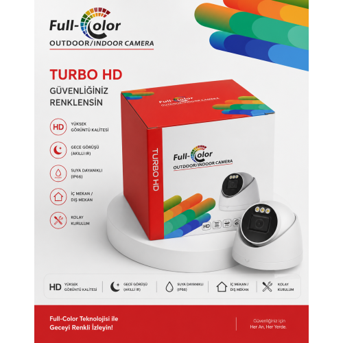 X5 Tech YT- 443F-IP Poeli Sesli 4Mp Dual Led 2,8mm Kamera WARMLED