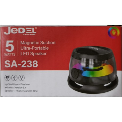 SA-238 BLUETOOTH SPEAKER MIKNATISLI MİNİ TELEFON ARKALARINA MIKNATISLI